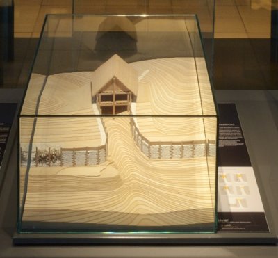 Maquette de maison gauloise
