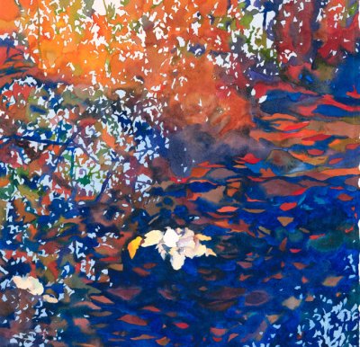 Jardin sublimé 2011 - aquarelle