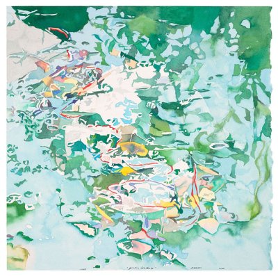 Jardin condensé 2011 - aquarelle